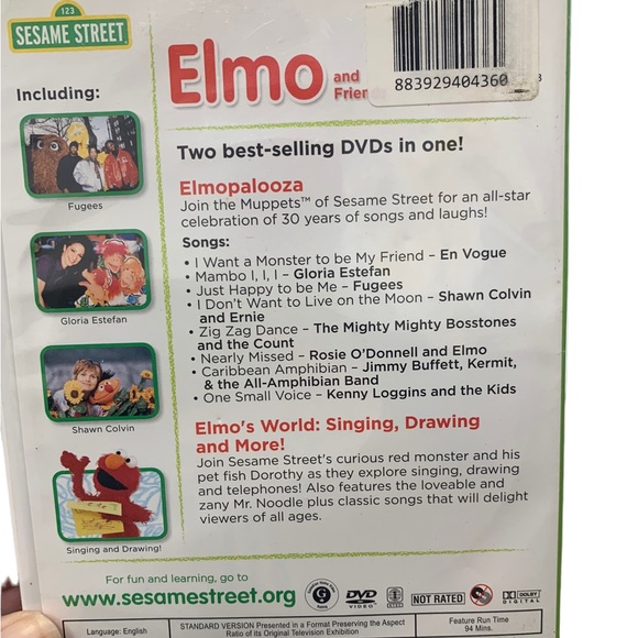 Lot of 5 Sesame Street DVDs - Picture 3 of 12